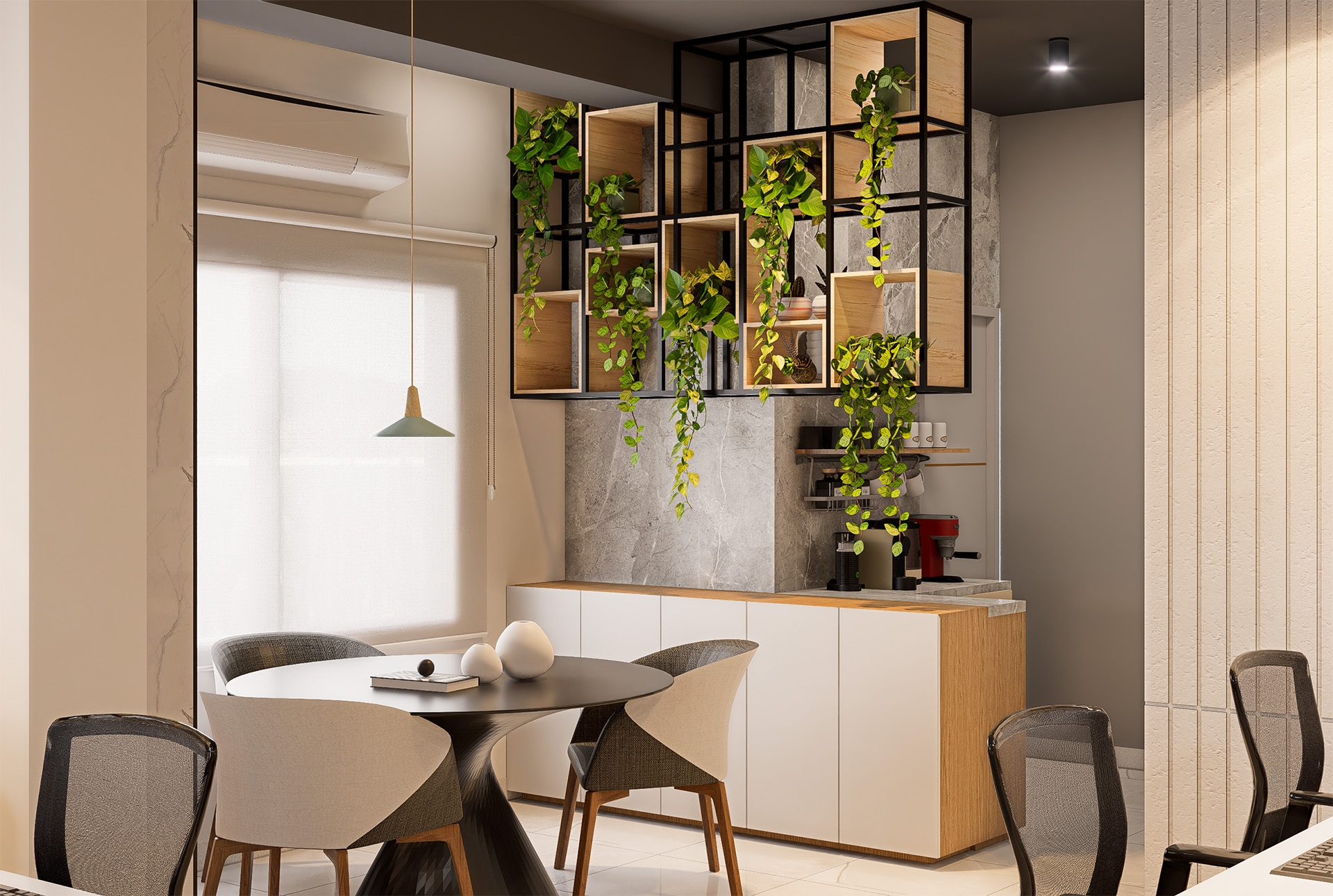 Modern Corporate Workspace Interior