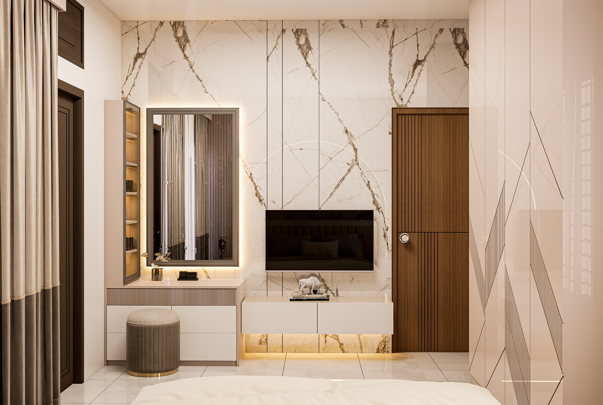 Luxury Minimal Bedroom