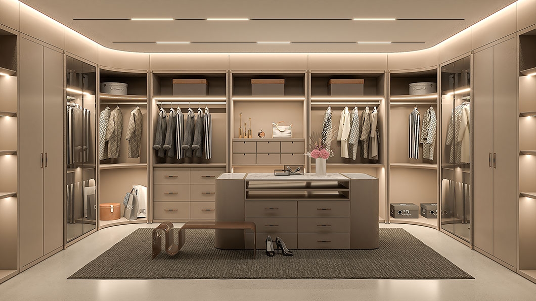 Walk-in closet