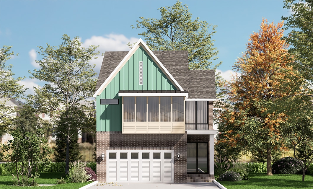 Modern Two-Story Home with Garage