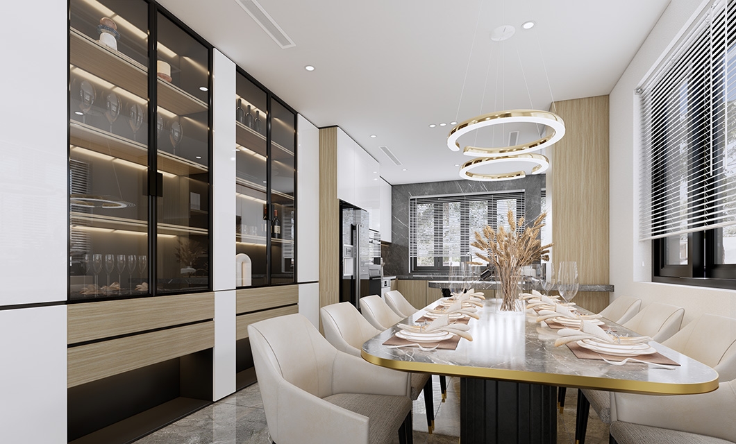 Modern Dining & Kitchen Interior