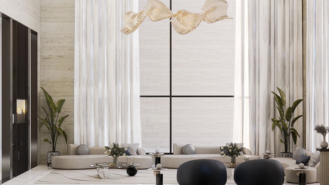 Double Height Living Room